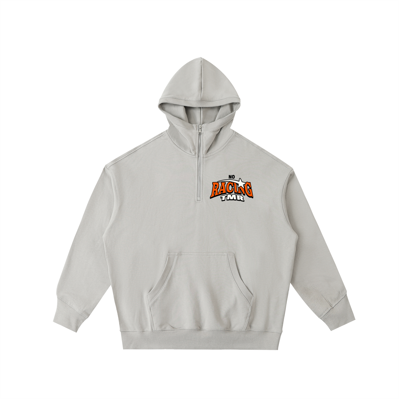 Big Hood Half-Zip Fleece Hoodie