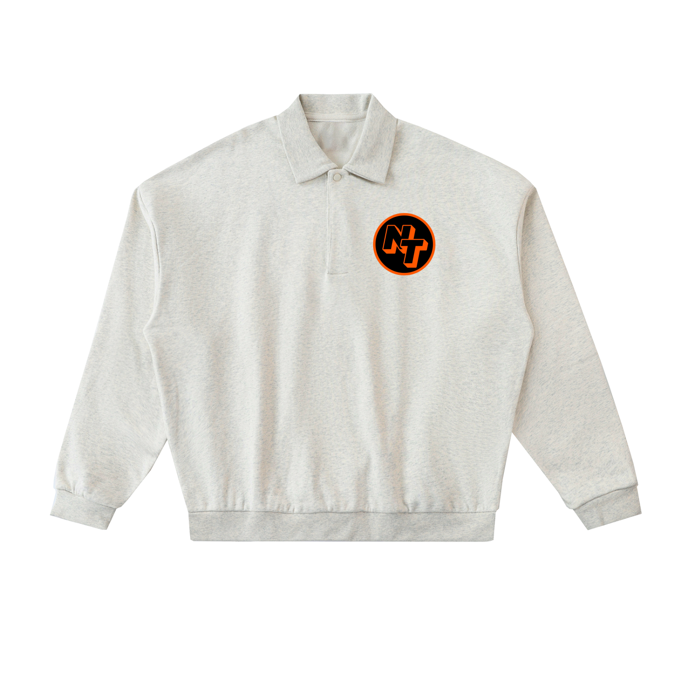 Heavyweight Fleece Polo Sweatshirt