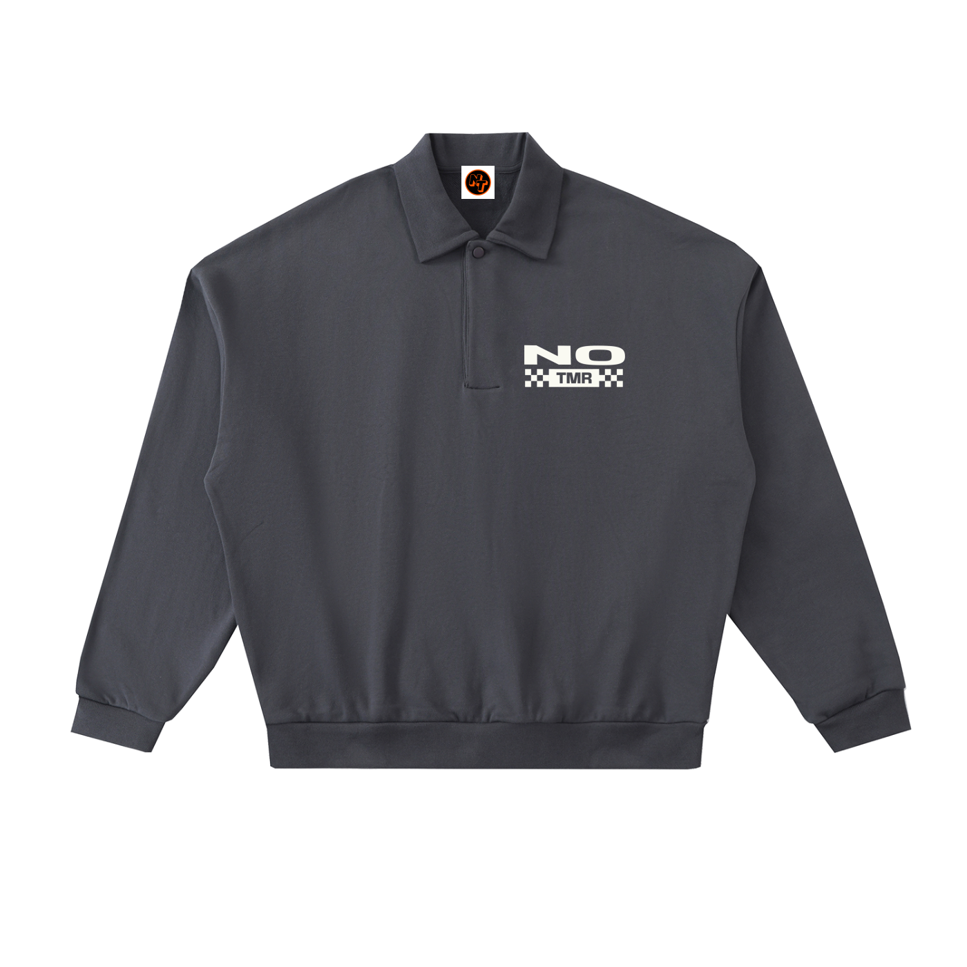 Heavyweight Fleece Polo Sweatshirt